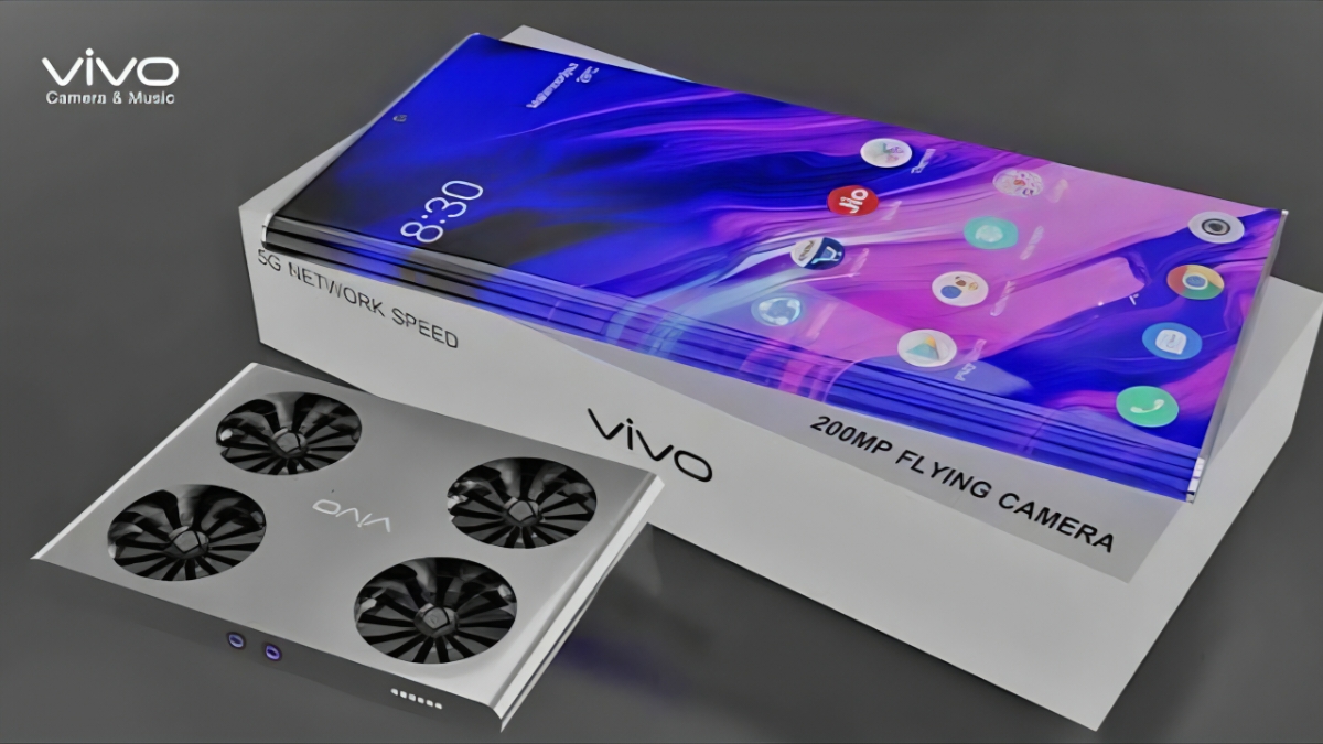 Vivo Flying Drone Camera Smartphone